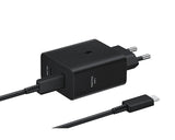 Samsung 50W USB C Mains Charger with 5 Amp Type C Cable Black EU Plug - EF-T5020XBEGWW