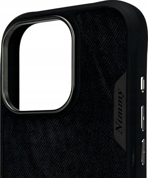Nimmy Big Eyed Pet 2.0 Panda Case for iPhone 16 Pro Max 6.9" Black - N-XDY-iP61-Pro-Max-06