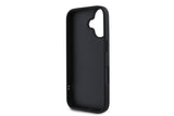 Karl Lagerfeld 3D Rubber Ikonik Case for iPhone 16 6.1" Black - KLHCP16S3DRKINK