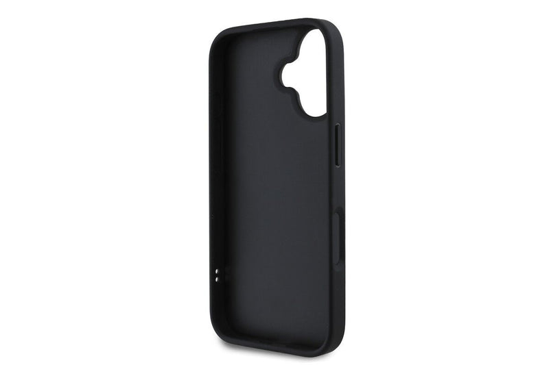 Karl Lagerfeld 3D Rubber Ikonik Case for iPhone 16 6.1" Black - KLHCP16S3DRKINK