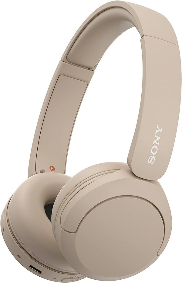 Sony WH-CH520 Over Ear Wireless Bluetooth Headphones Beige - WHCH520C.CE7