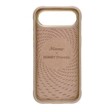 Nimmy Teddy Magnetic Combo Case with Detachable MagSafe Card Holder Stand for iPhone 17 Air 6.5" Brown - N-CXMC-KTZH-IP17-AIR-14