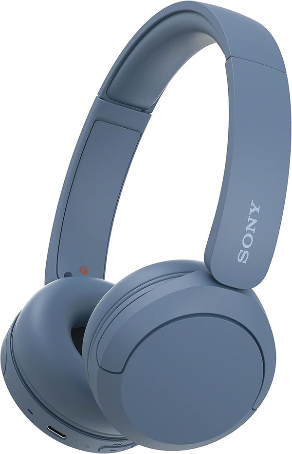Sony WH-CH520 Over Ear Wireless Bluetooth Headphones Blue - WHCH520L.CE7