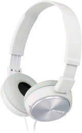Sony MDR-ZX310 Folding Wired Headphones White - MDR-ZX310/AP