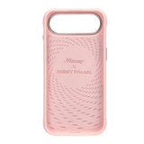 Nimmy White Cat Magnetic Combo Case with Detachable MagSafe Card Holder Stand for iPhone 17 Air 6.5" Pink - N-CXMC-KTZH-IP17-AIR-04