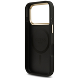 Guess 4G Stripe Case with MagSafe for iPhone 17 Pro Max 6.9" Black - GUHMP17XPG4SEMCK