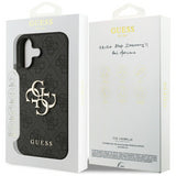 Guess 4G Big Logo Case for iPhone 17 6.3" Black - GUHCP17S4GMGGR