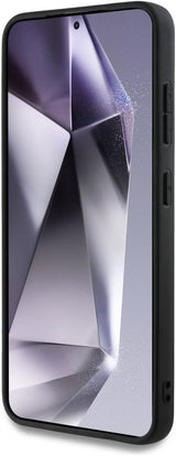 Guess Grained Big 4G Logo Small Classic Logo Case for Samsung Galaxy S25 6.2" Black - GUHCS25SPGT4MBK
