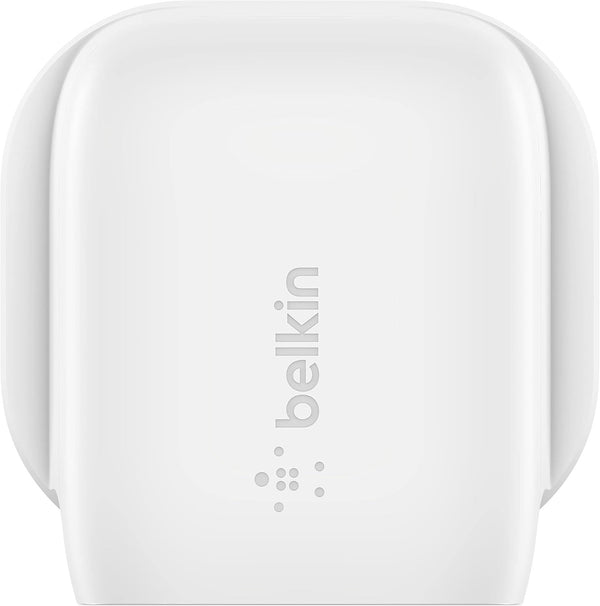 Belkin Boost Charge 20W USB C UK Wall Charger White - WCA006myWH