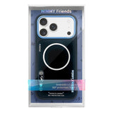 Nimmy Cool & Cute 2.0 Case with MagSafe for iPhone 17 Pro 6.3" Black Blue - N-YJKM-CX2.0-IP17-PRO-01-A