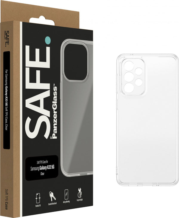 Panzer Glass Safe Soft TPU Case for Samsung Galaxy A33 5G 6.4" Clear - SAFE95307