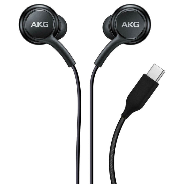 Genuine Samsung AKG Black Type C Headphone In Ear Headset EO-IC100BBEG