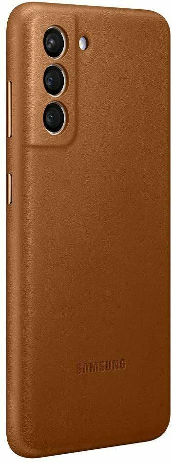 Samsung Galaxy S21 Plus Leather Cover Brown - EF-VG996LAEGWW