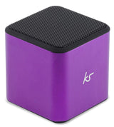 Kitsound Cube Wireless Speaker Purple - KSCUBBTPU