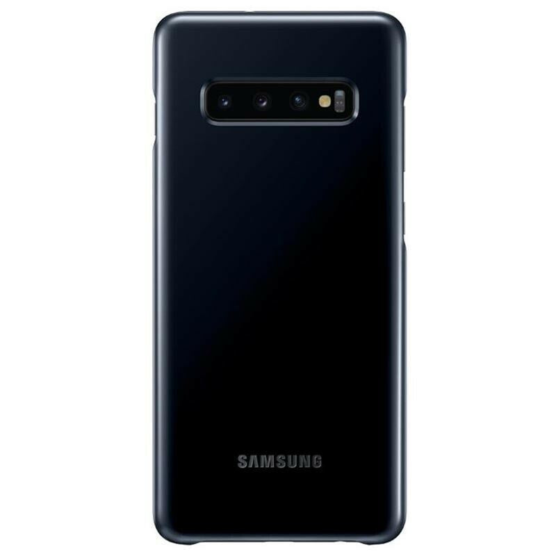 Genuine Samsung Galaxy S10 Plus LED Black Cover Back Case EF-KG975CBEG