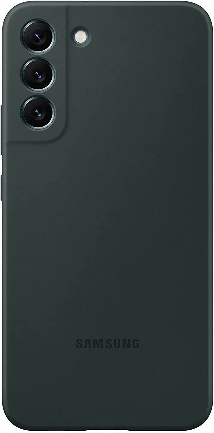 Samsung Galaxy S22 Plus Silicone Cover Dark Green - EF-PS906TGEGWW