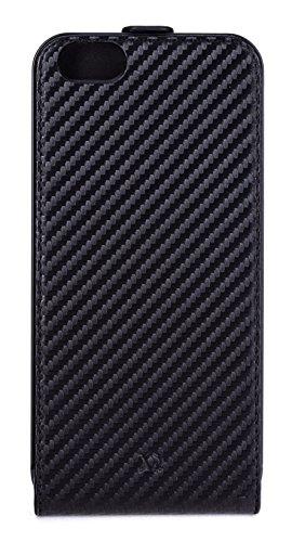 Xqisit Flipcover Carbon for 5.5 inch iPhone 6 Plus - Black