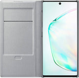 Samsung Original Galaxy Note 10 LED View Cover Case - Silver
