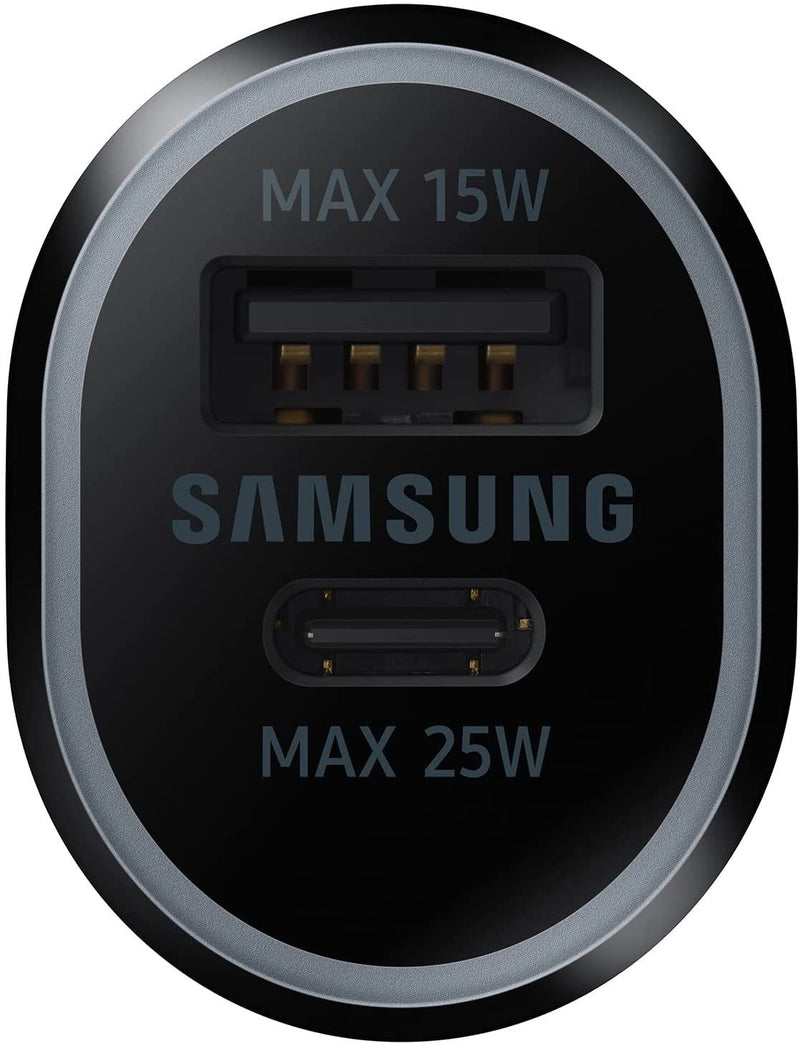 Samsung 40W Dual USB Car Charger Black - EP-L4020NBEGEU