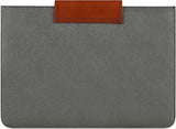 Mozo Saffiano Sleeve for Surface Laptop 13.5" Steel Grey LGRSSLVSAF