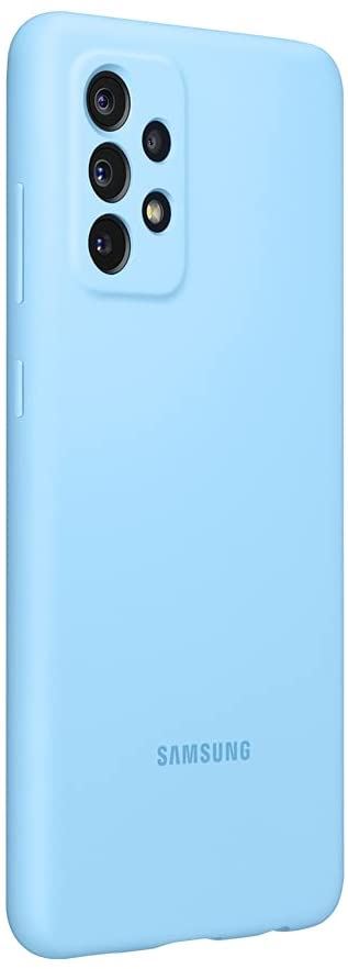 Samsung Galaxy A72 Silicone Cover Blue - EF-PA725TLEGWW