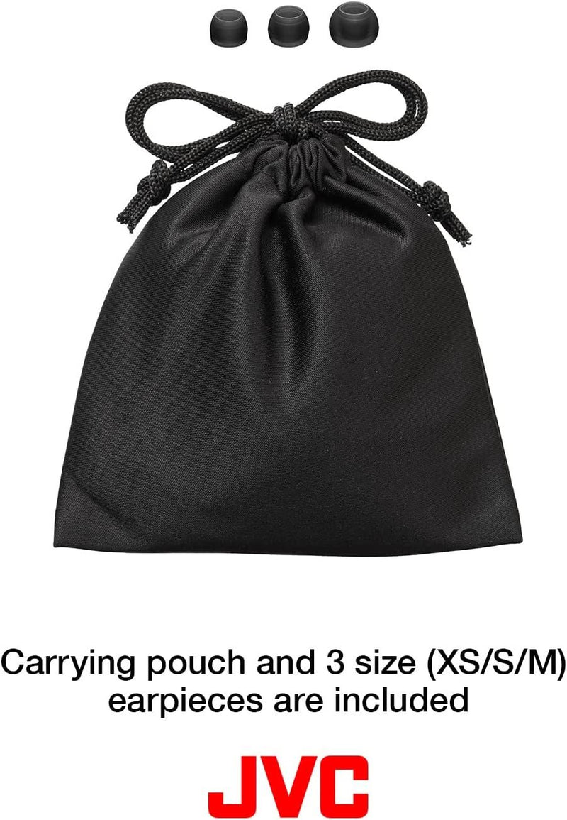 JVC In Ear 3.5mm Headphones with Mic Blue - HA-FX51M-A-E