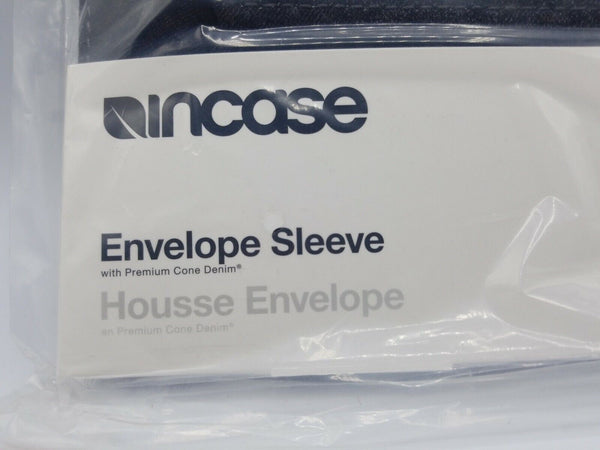 Incase Envelope Sleeve Cone Denim for Macbook 12" Black - INMB100518-BLK