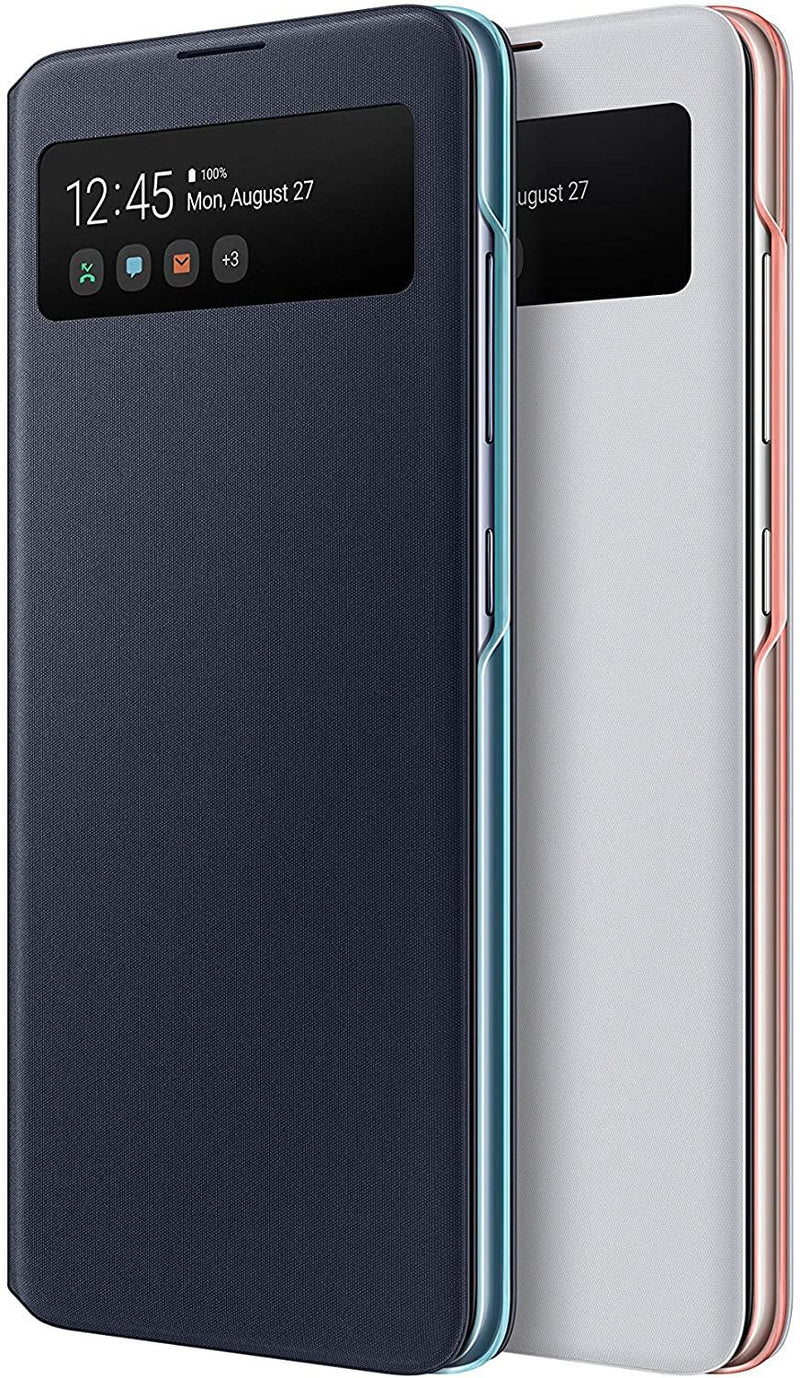 Samsung Galaxy A71 S View Wallet Cover White - EF-EA715PWEGEU