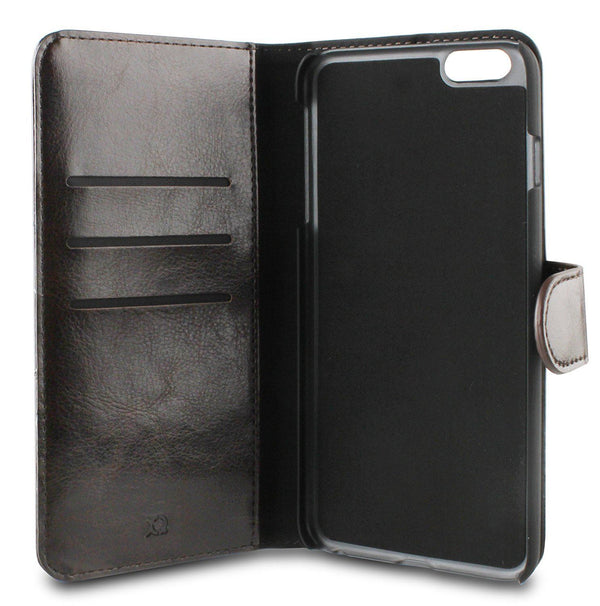 Xqisit Eman Wallet Case for 5.5 inch iPhone 6 Plus - Brown