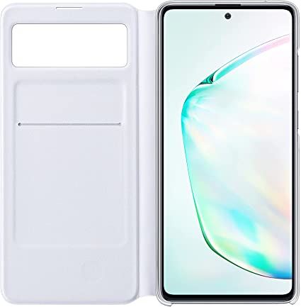 Samsung Galaxy Note 10 Lite S View Wallet Cover White - EF-EN770PWEGEU
