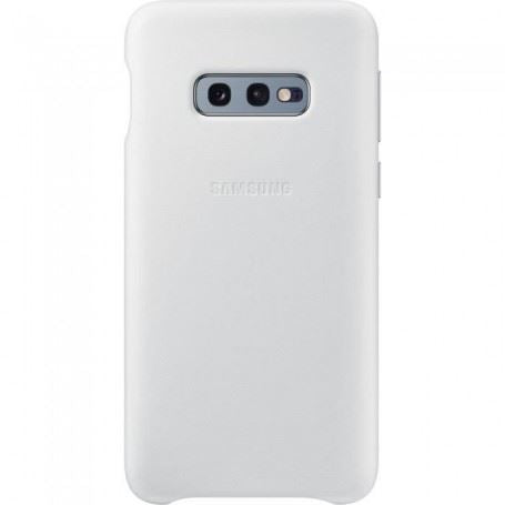 Samsung Galaxy S10e Leather Cover White - EF-VG970LWEGWW
