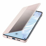 Genuine Huawei P30 Pink Case Cover Wallet Smart View Flip 51992862