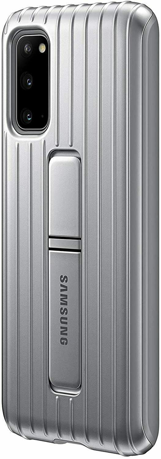 Samsung Galaxy S20 5G Protective Silver Standing Cover Case EF-RG980CSEG
