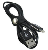 iDroid Black 2M 2 in 1 Lightning Micro USB Cable iPhone Samsung iDroid-BK-2M