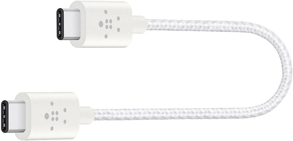 Belkin Mixit 15CM White USB C to USB C Cable - F2CU041bt06INWH