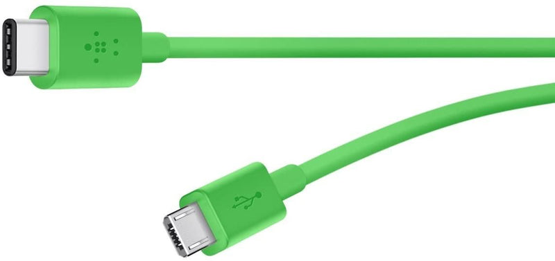 Belkin Mixit 1.8M Green USB C to Micro USB Cable - F2CU033bt06-GRN