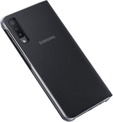 Samsung Black Folio Wallet Cover Case for Galaxy A7 2018 EF-WA750PBEG