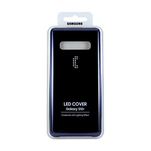 Genuine Samsung Galaxy S10 Plus LED Black Cover Back Case EF-KG975CBEG