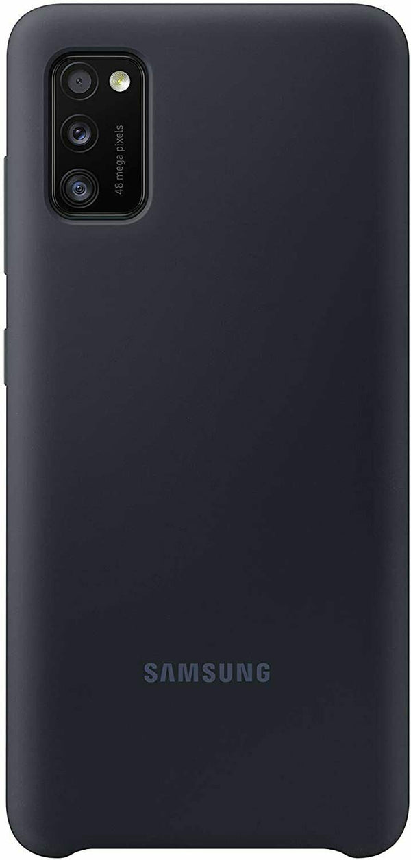 Samsung Galaxy A41 Black Silicone Cover Soft Case EF-PA415TBEGEU