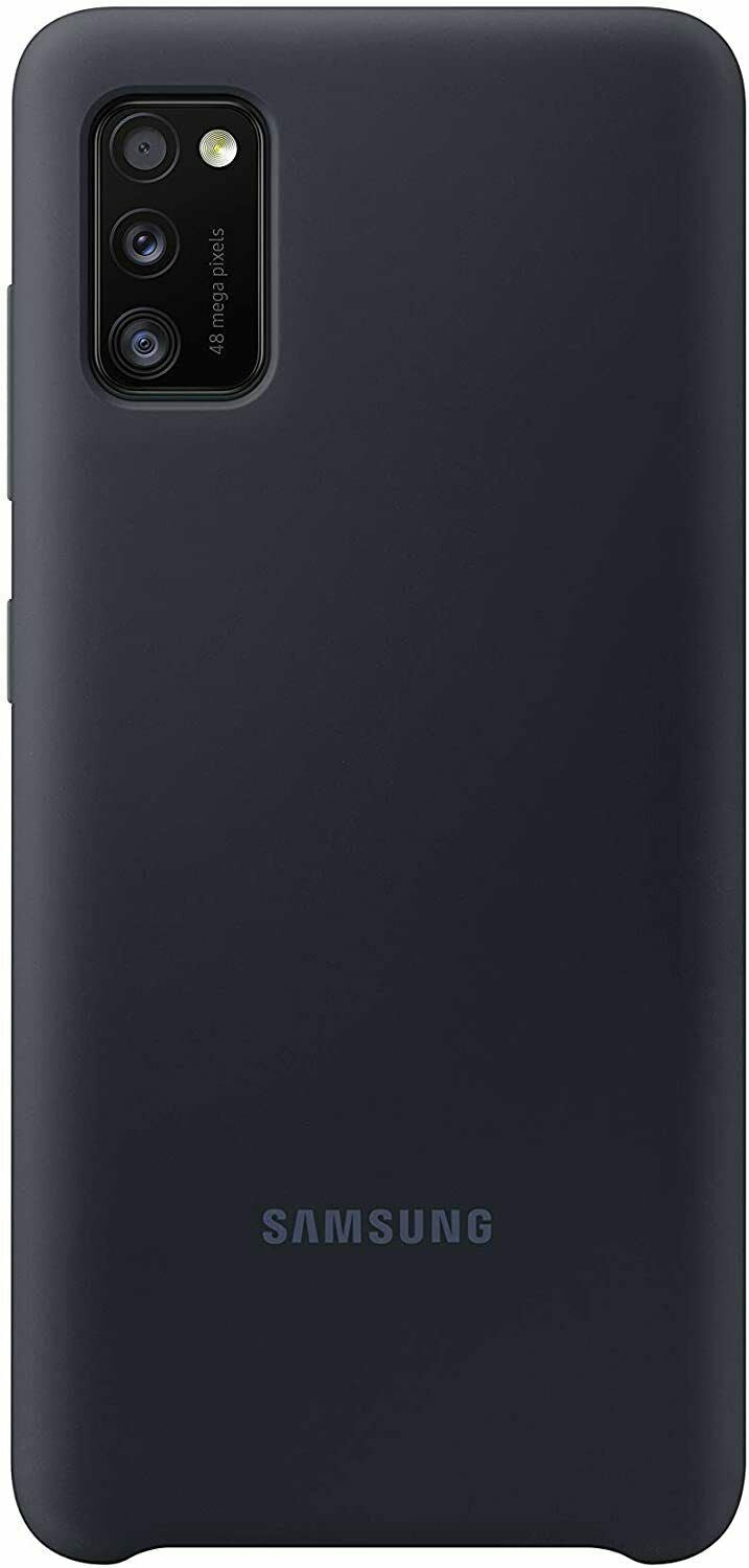 Samsung Galaxy A41 Black Silicone Cover Soft Case EF-PA415TBEGEU