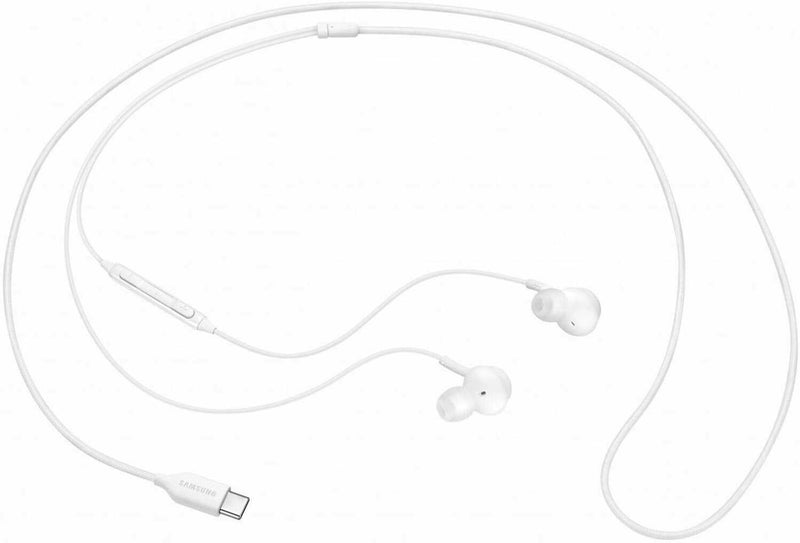 Genuine Samsung AKG White Type C Headphone In Ear Headset EO-IC100BWEG