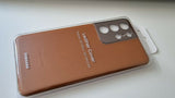 Samsung Galaxy S21 Ultra Leather Cover Brown - EF-VG998LAEGWW