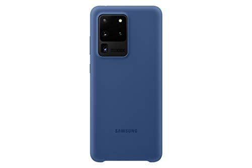 Samsung Galaxy S20 Ultra 5G Silicone Cover Navy Blue Case EF-PG988TNEG