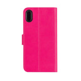 Xqisit Wallet Case Viskan Pouch Cover for iphone X XS 5.8" Pink 30608