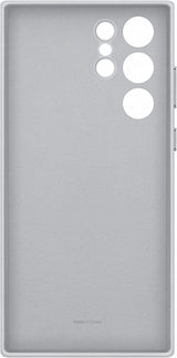 Samsung Galaxy S22 Ultra Leather Cover Grey - EF-VS908LJEGWW