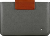Mozo Saffiano Sleeve for Surface Laptop 13.5" Steel Grey LGRSSLVSAF