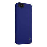 Genuine Belkin Shield Matte Case Cover iPhone 5 5S SE Indigo Blue F8W127vfC06