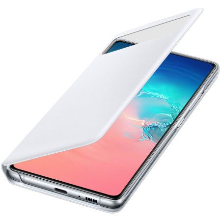 Samsung Galaxy S10 Lite S View Wallet Cover White - EF-EG770PWEGEU