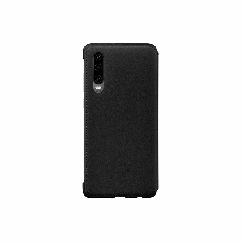 Huawei Flip Folio Black Wallet Cover Case for P30 51992854