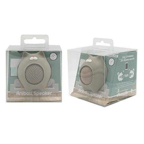 Muvit 3W Aniball Cat Wireless Speaker Brown - MLSSP0013